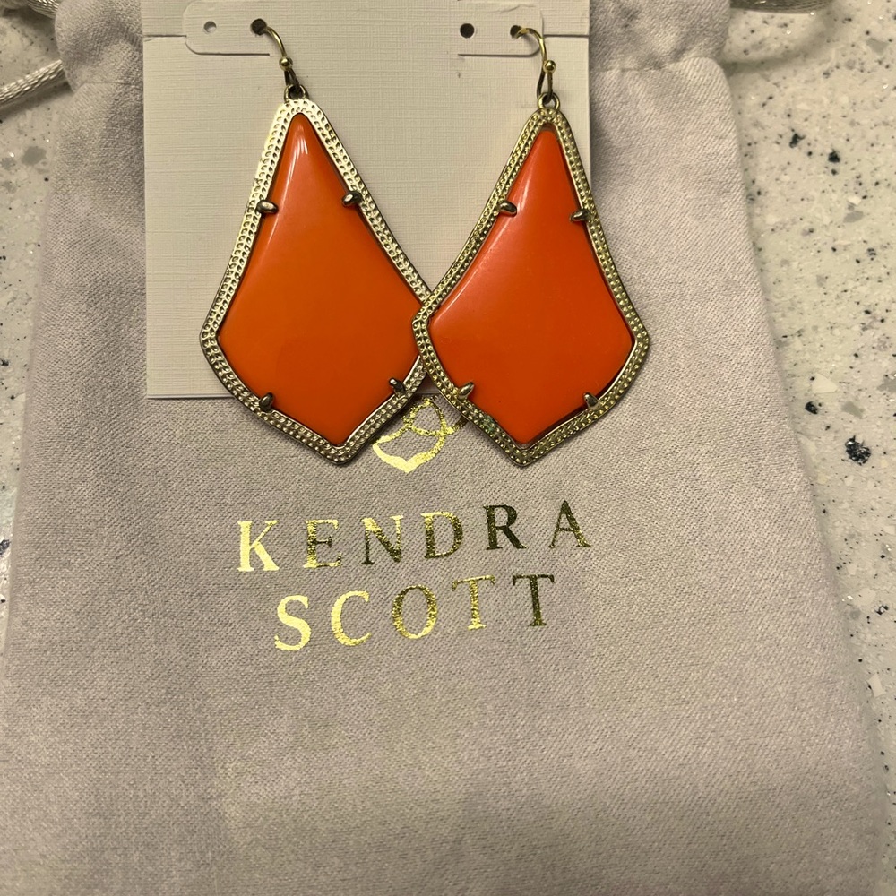 Kendra Scott Alex earrings.